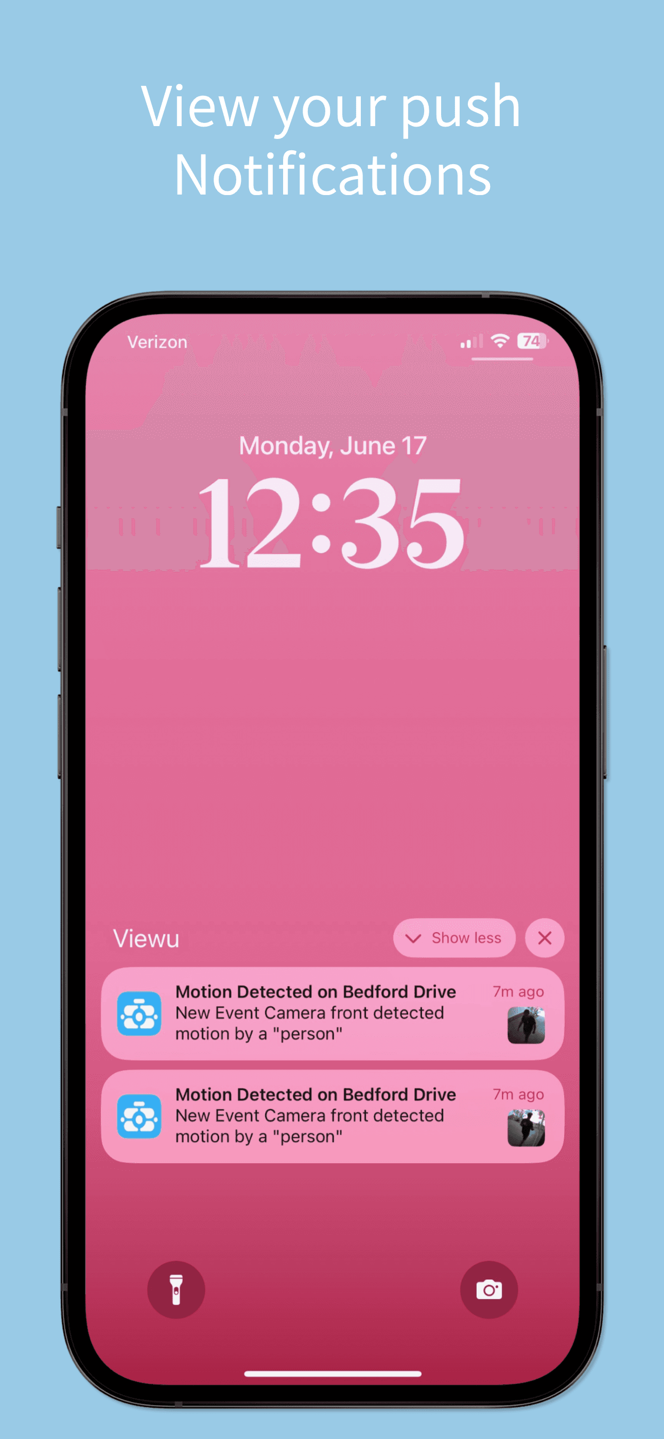 Simple setup screens